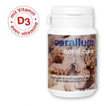 Coralium Coral Care mit Vitamin D3, 120 Kapseln 