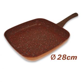 Copper & Stone Grill-Pfanne, 28 cm 