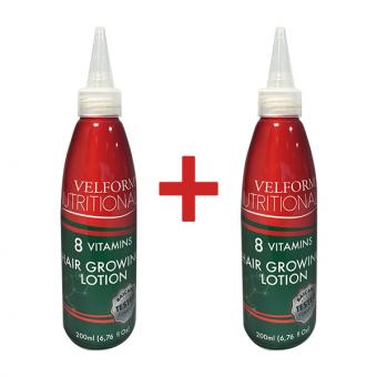 1+1 Velform Nutritional Lotion pour la pousse des cheveux  2x200ml 