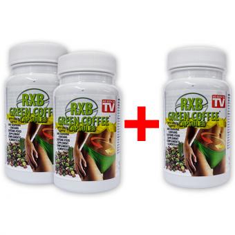Action 3 pour 2 - RXB Green Coffee, 3x60 Capsules 