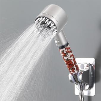 Pureshower Eco 5 Jets - Massageduschkopf, silber 