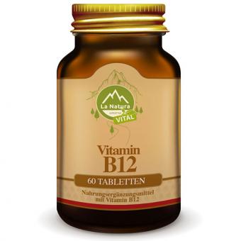 Vitamin B12 - 60 Tabletten - La Natura Lifestyle Vital 