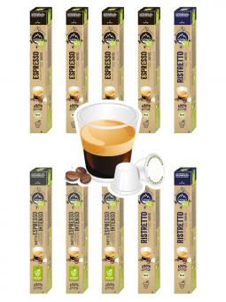 La Natura BIO Espresso Set - 100 Capsules 