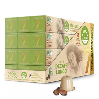 Decaff Lungo - 120 Kaffeekapseln Homecompost - La Natura 