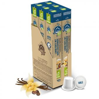 Lungo Forte Vanille BIO - 60 Capsules de café  - La Natura 