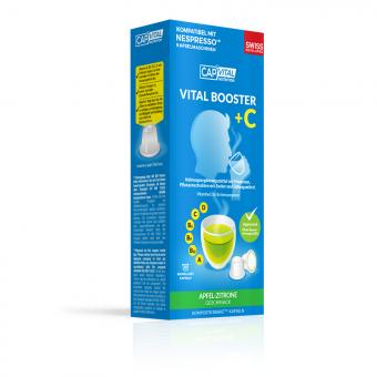 CapVital Vital Booster +C - Pomme-Citron - 10 capsules 