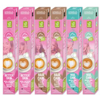 Beauty Kennenlern Set BIO, 60 Kaffeekapseln - La Natura 