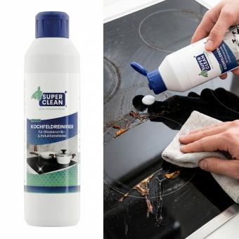 Nettoyant pour plaque de cuisson Super Clean 250 ml, éponge Magic incluse 