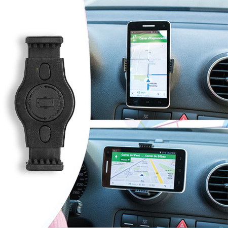 SUPPORT MOBILE UNIVERSEL POUR NAVIGATEUR GPS / POUR VOITURE À