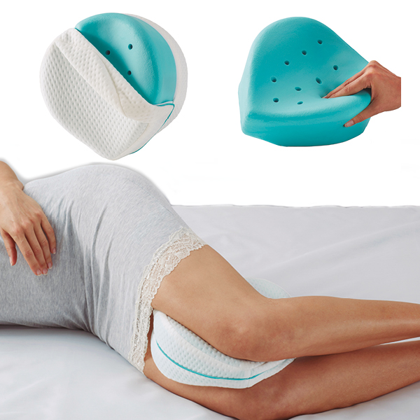 Oreiller orthopédique de genou, coussin de jambe orthopédique avec